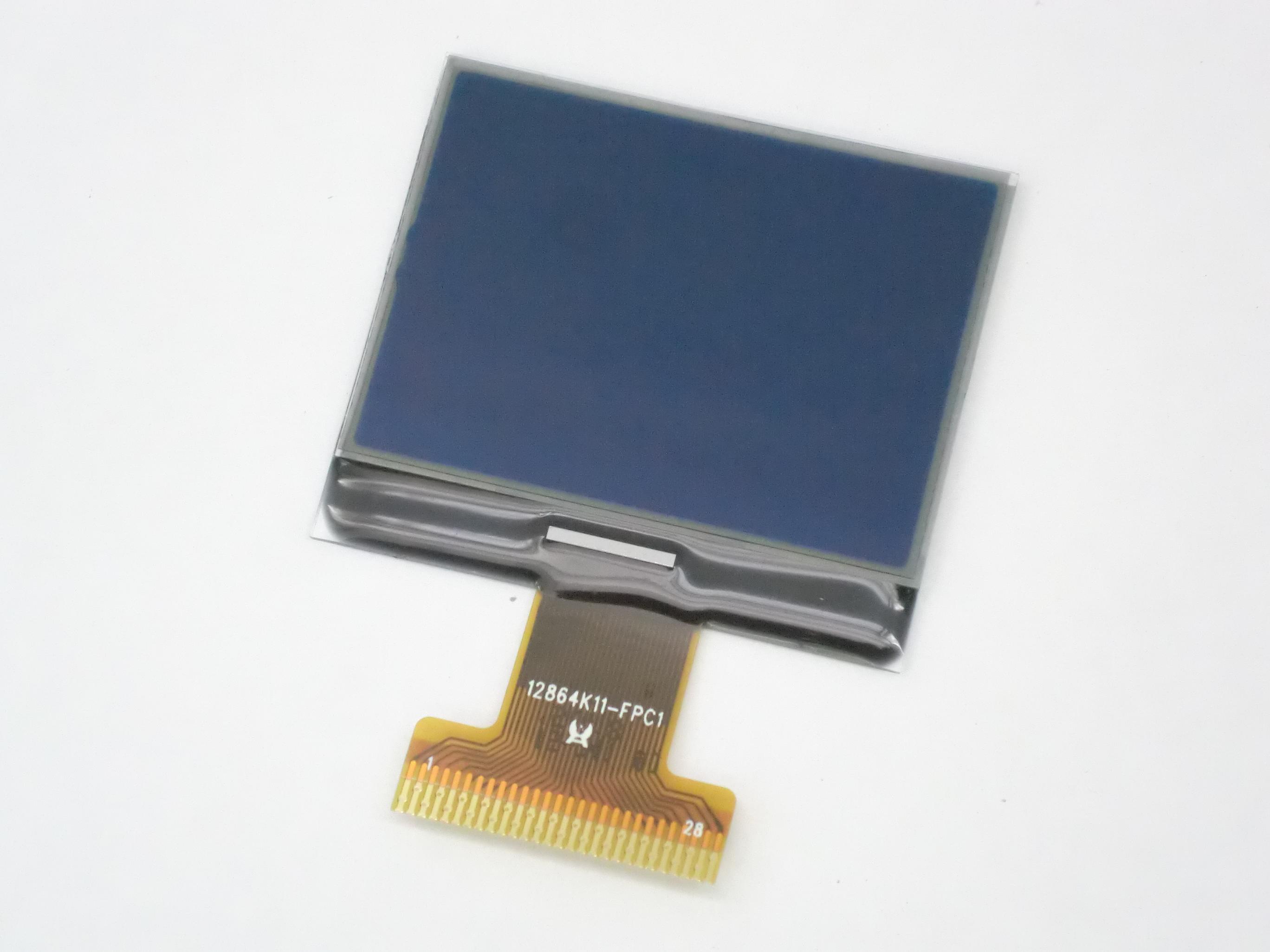 JX12864Z8G液晶屏--COG单色液晶显示屏 