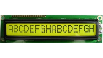 JX1601B单色液晶屏生产厂家-字符点阵液晶屏