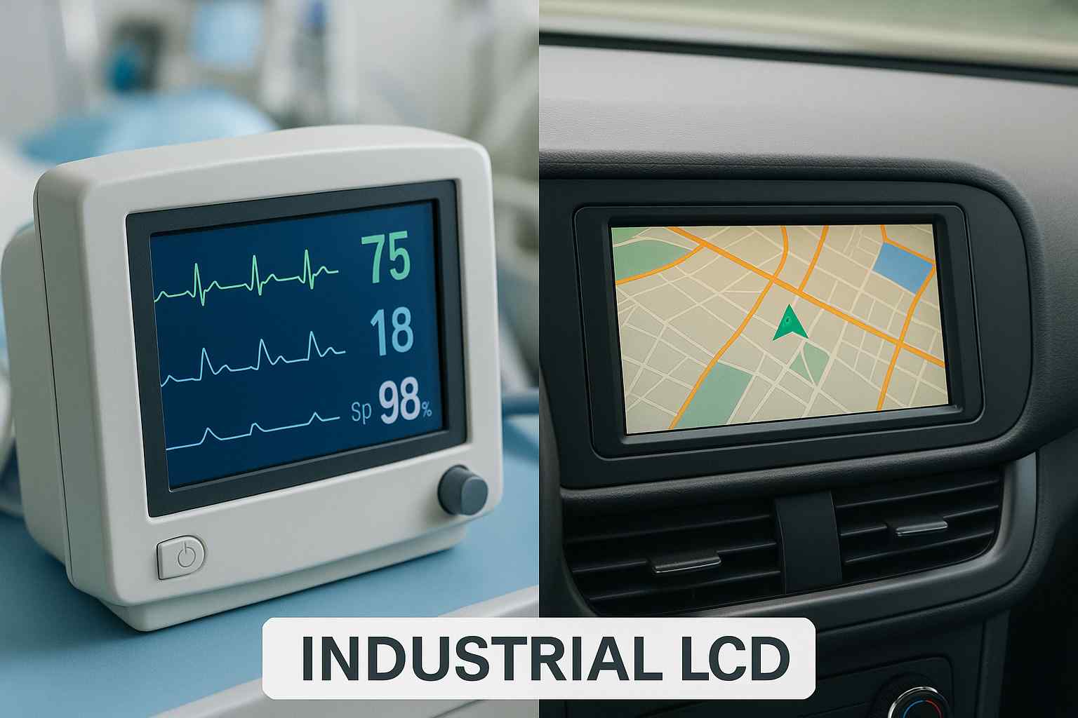 工业LCD液晶屏在医疗与