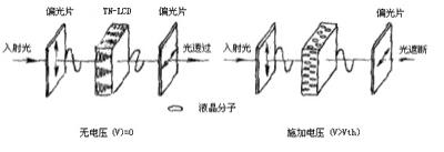 TN型电光效应的原理