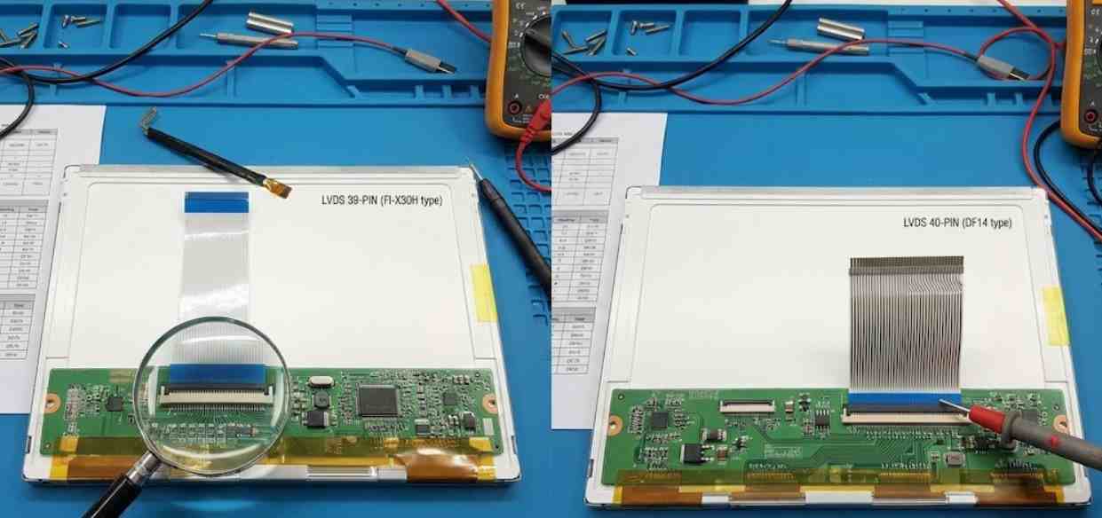 7寸1280×800LCD工业液晶屏LVDS为什么