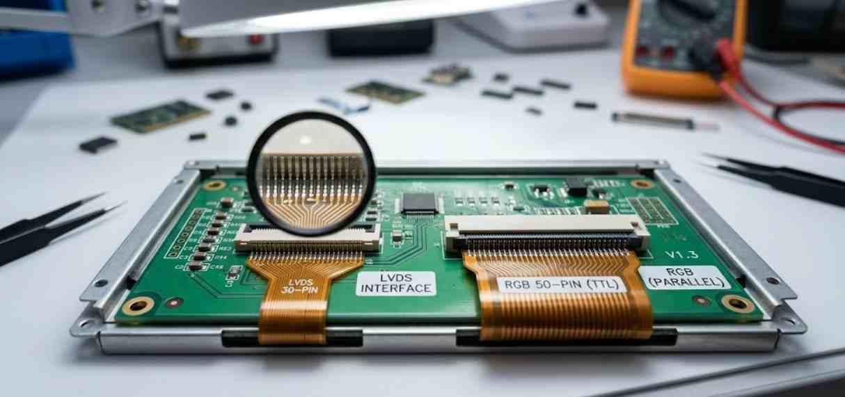 15寸1024×768 LVDS接口LCD工业液晶屏