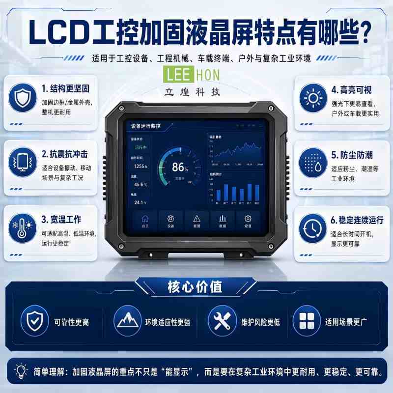 LCD工控加固液晶屏特点有哪些？202