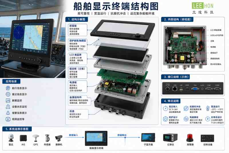 液晶屏显示结构