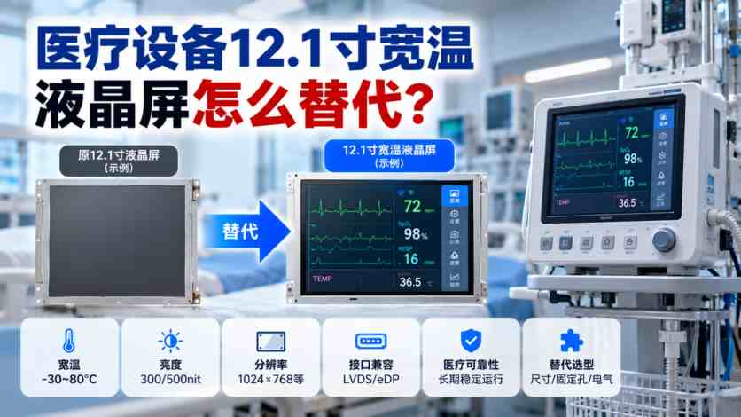 12.1寸宽温液晶屏